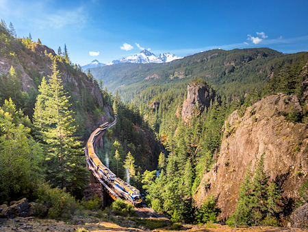 Cheakamus Canyon Rocky Mountain Rail Tours