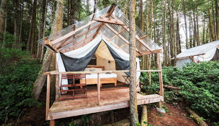Glamping in Tents